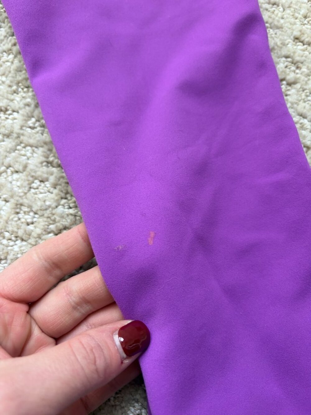 Lululemon Wunder Under Train HR Tight Moonlit Magenta Size 0 Purple Full Length - Picture 9 of 9
